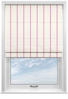 The British Stripe Co. Victoria, Notting Hill No.1 - Roman Blind